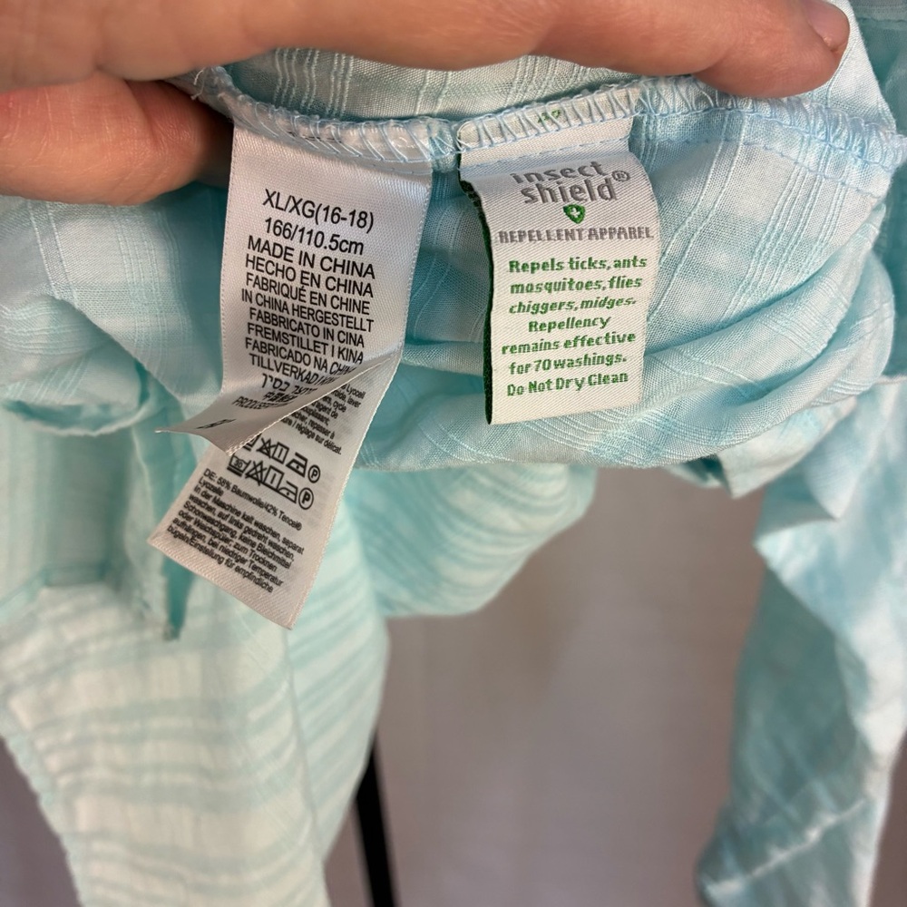 Ex-Officio Insect Shield Button Front Shirt XL - Picture 7 of 8